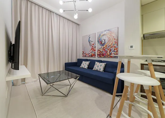 Alluring 1 Bd Apartment In Business Bay With Burj Khalifa View